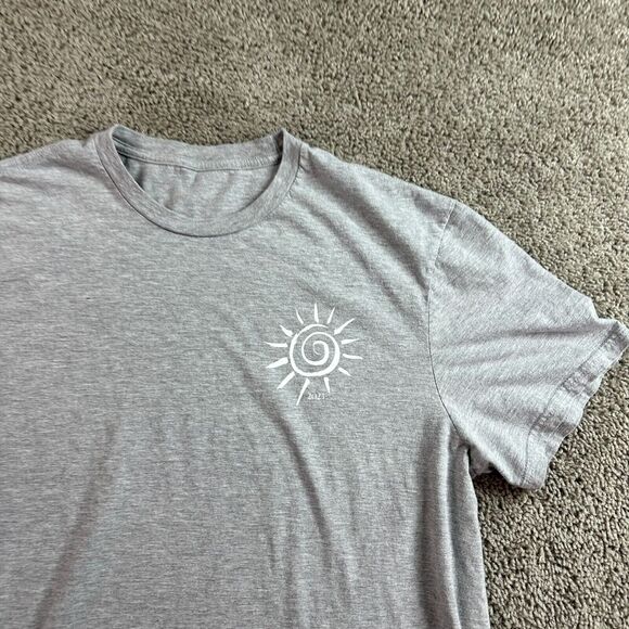 Battle Of The Dorms Shirt Mens Extra Large Gray White Fraternity Short Sleeve - Picture 9 of 11